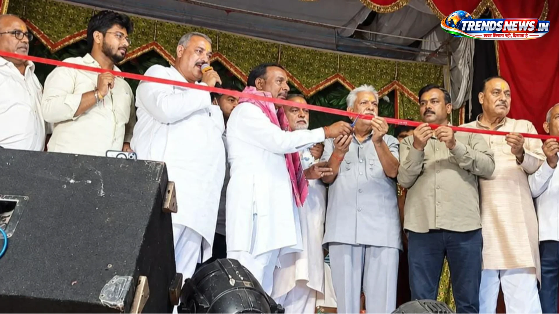 मवाना में किला भूड़ रामलीला का भव्य आगाज, उमड़ी भीड़